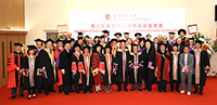 Representatives of cross-strait and international universities witness the inauguration of Prof. Tuan as CUHK’s Vice-Chancellor and President